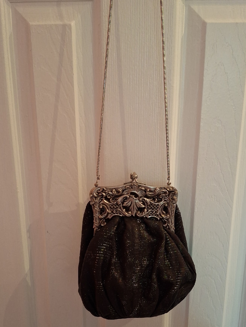 Vintage V S T Python Bag